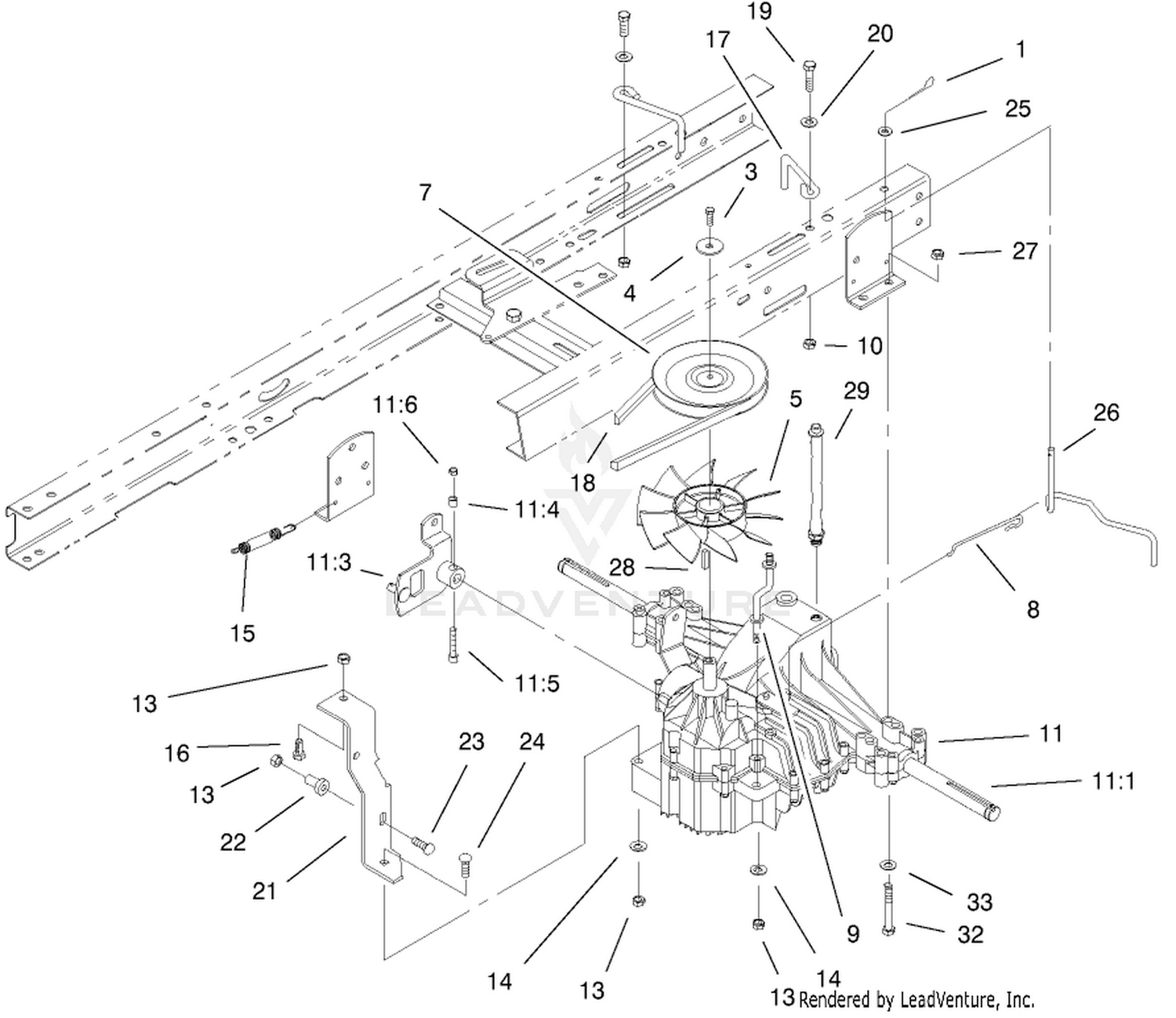 Hydro Transaxle Assembly