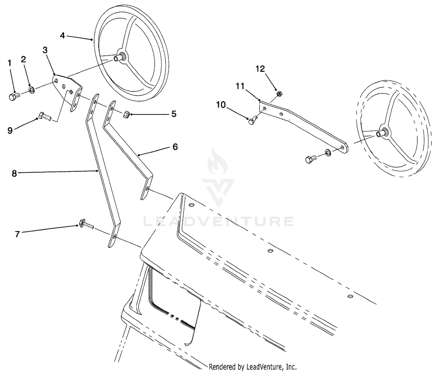 Rear View Mirror Assembly