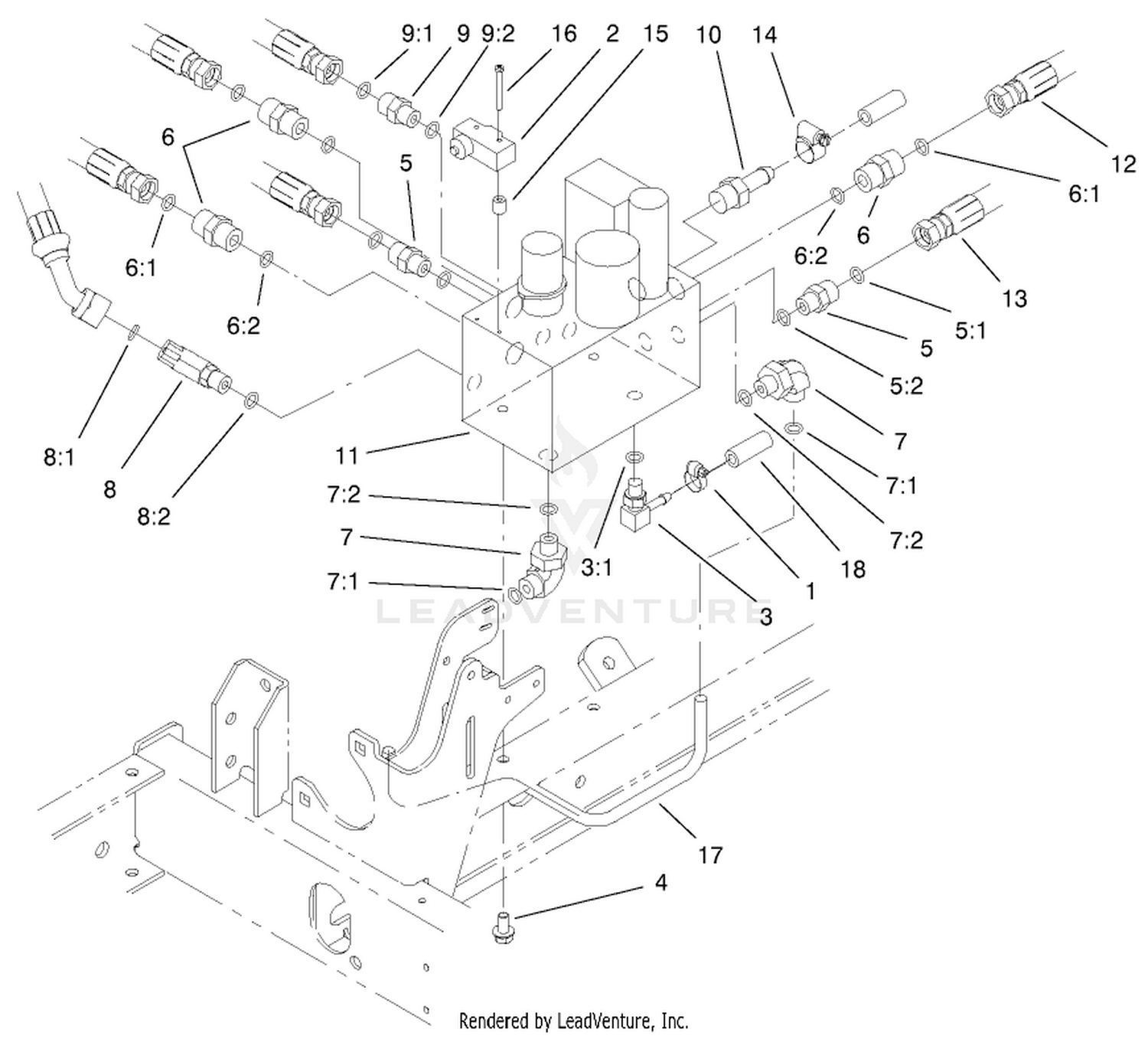 Manifold Block Assembly