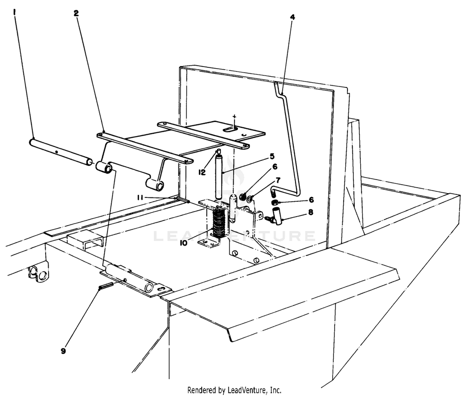 Standard Seat Kit Model No. 30770 (continued)