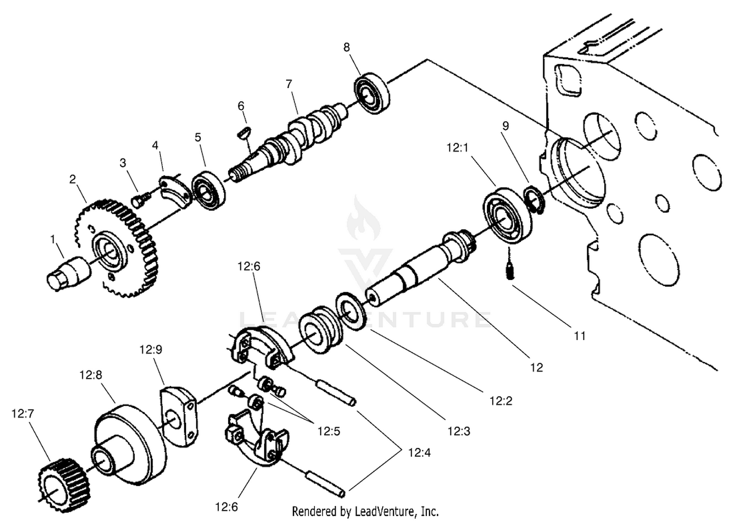 Fuel Camshaft Assembly