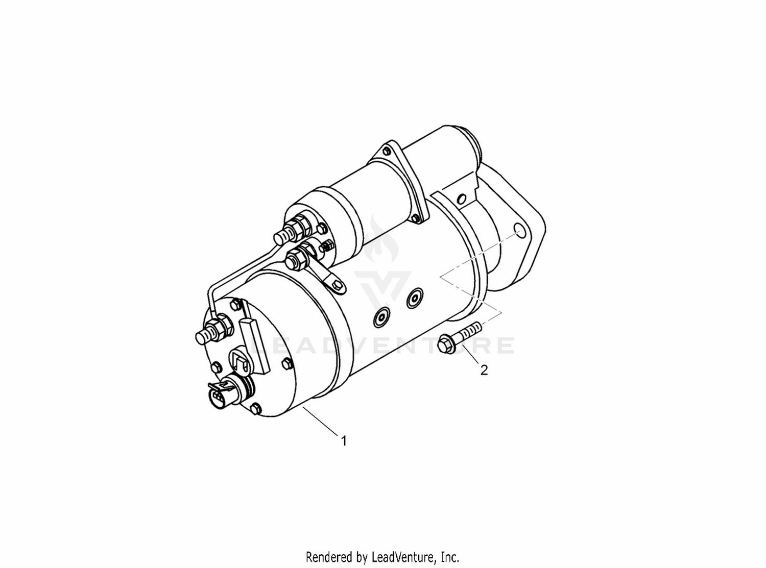 Engine Starter Assembly