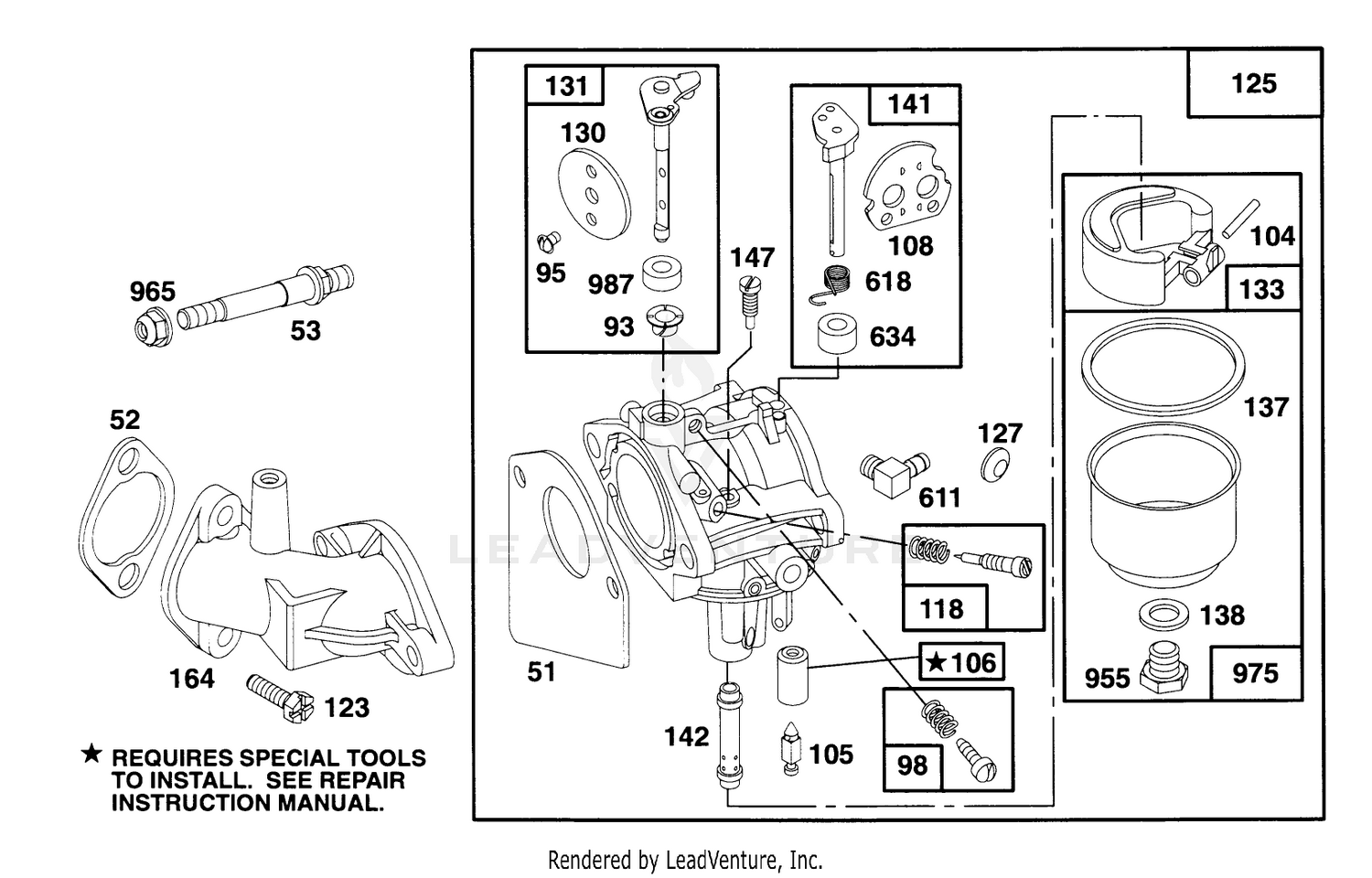 Engine Briggs  Stratton Model 28b707-0126-01 3