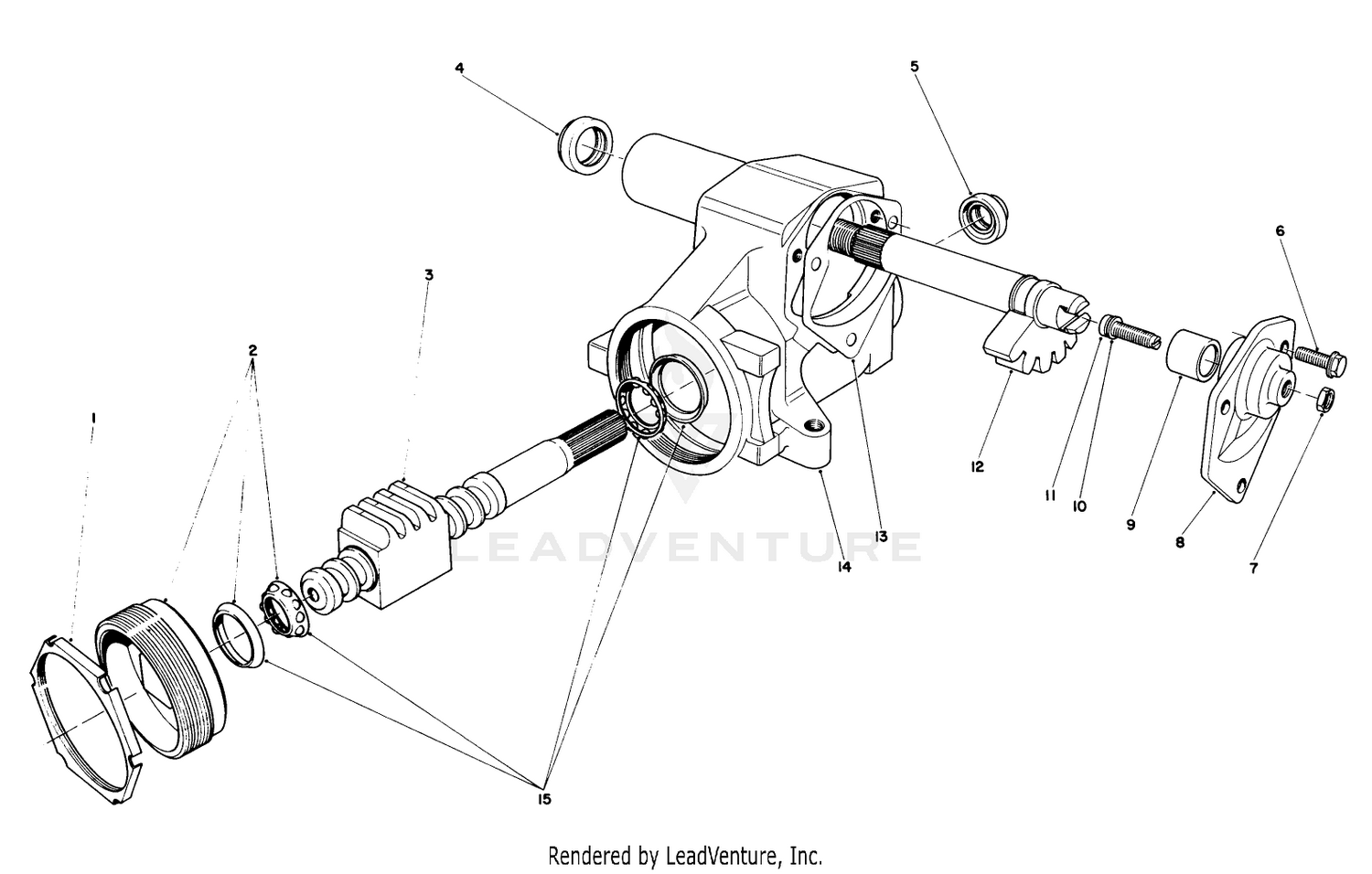 Steering Gear Assembly No. 41-8820