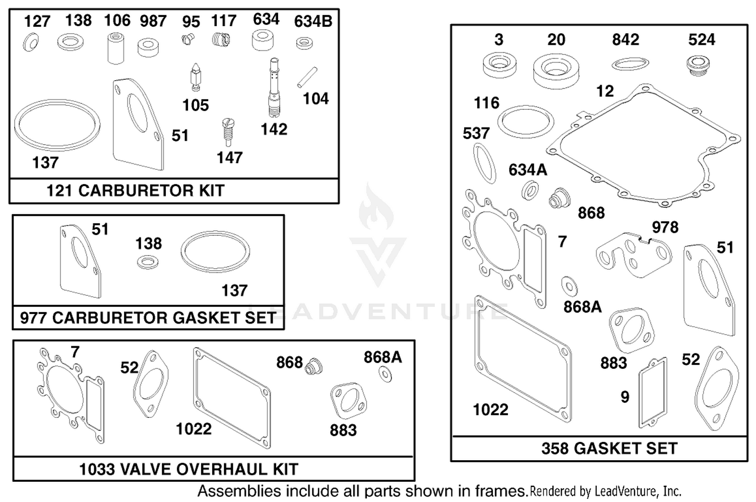 Engine Briggs  Stratton Model 28q777-0668-A1 10