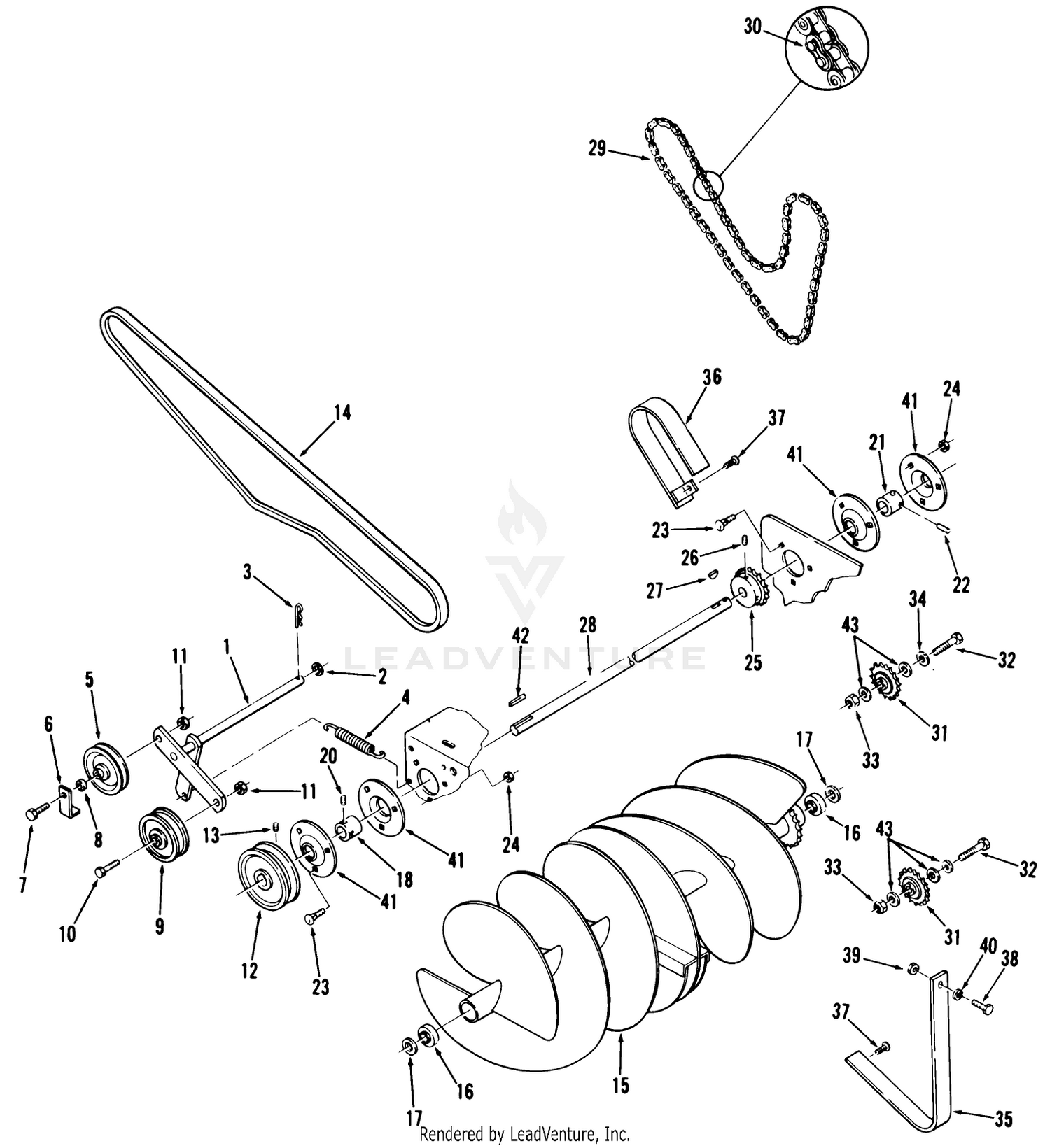 Snowthrower-42 In. (107 Cm) Vehicle Identification Number 06-42st02 2