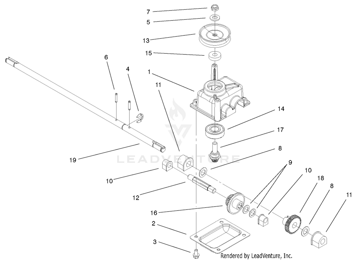 Gear Case Assembly