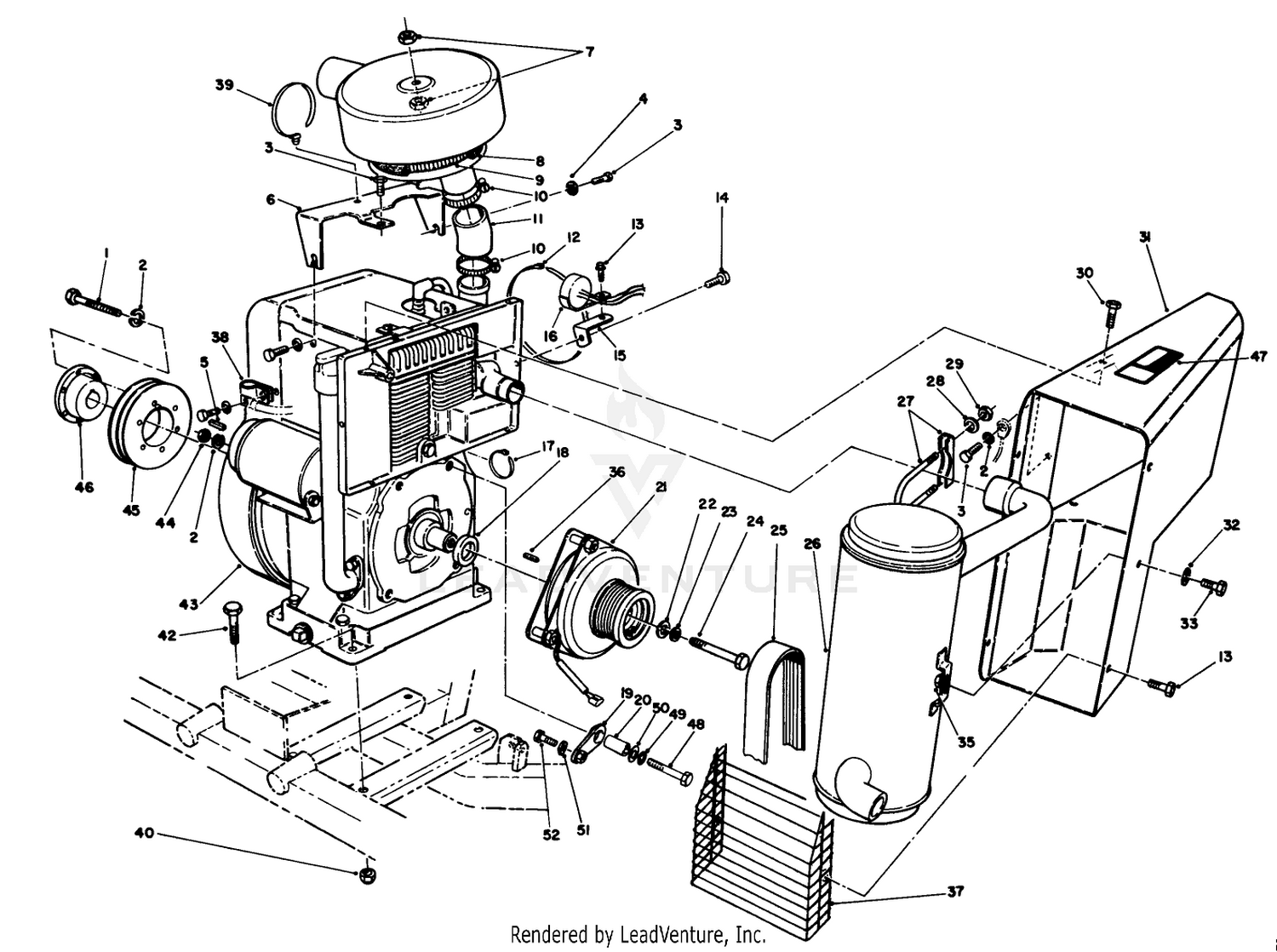 Engine  Clutch Assembly