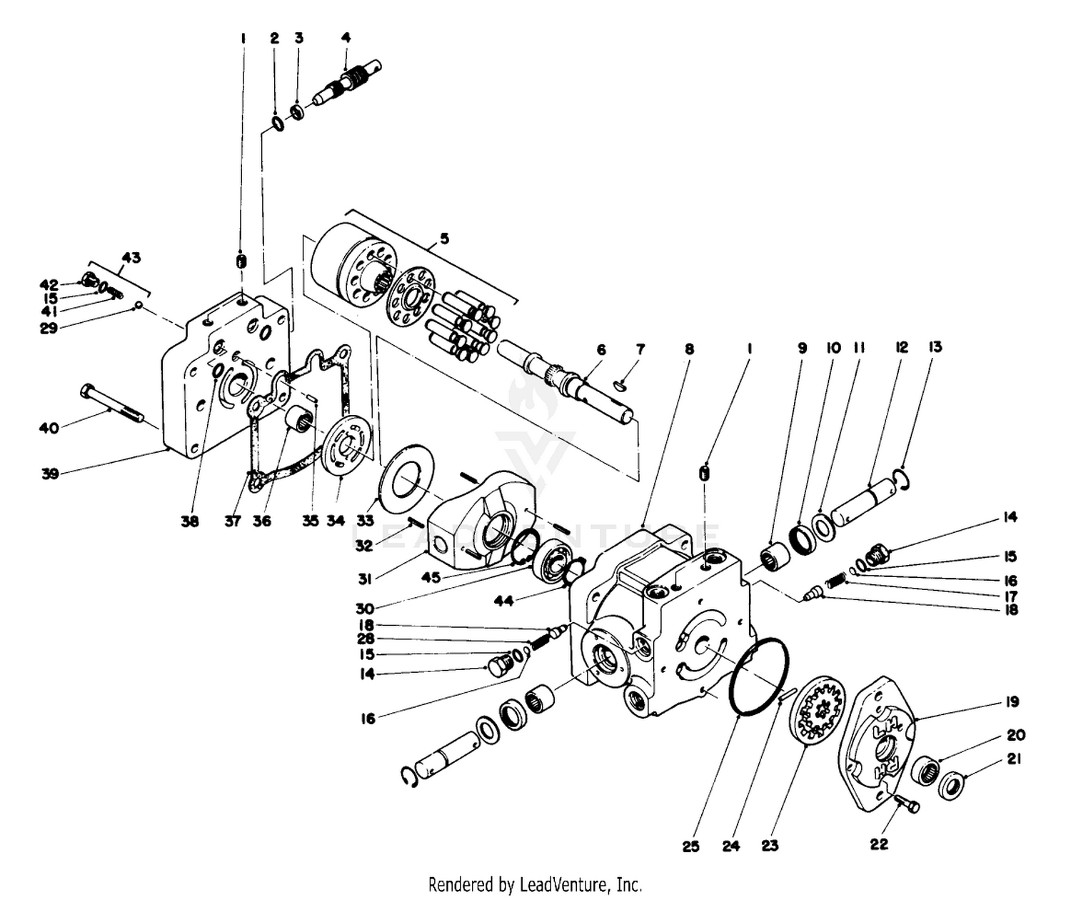 Pump Assembly No. 37-8040