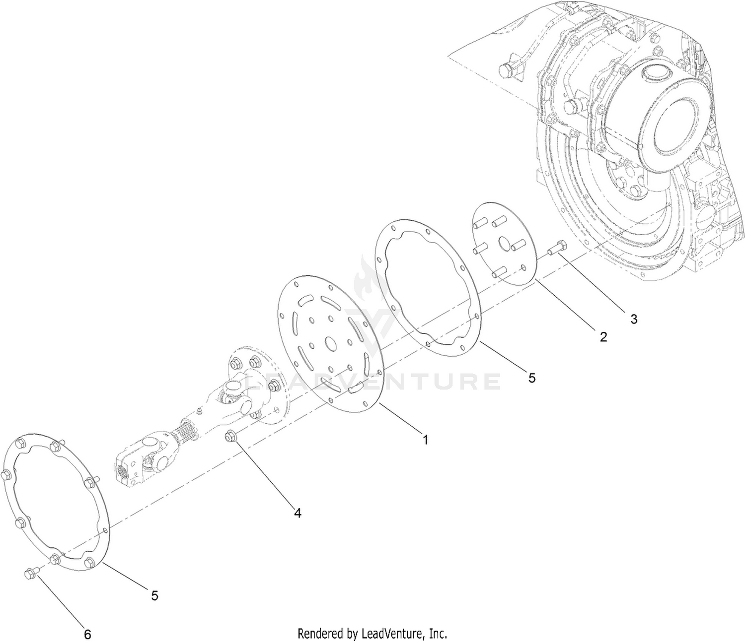 Driveplate Kit Assembly No. 138-6973