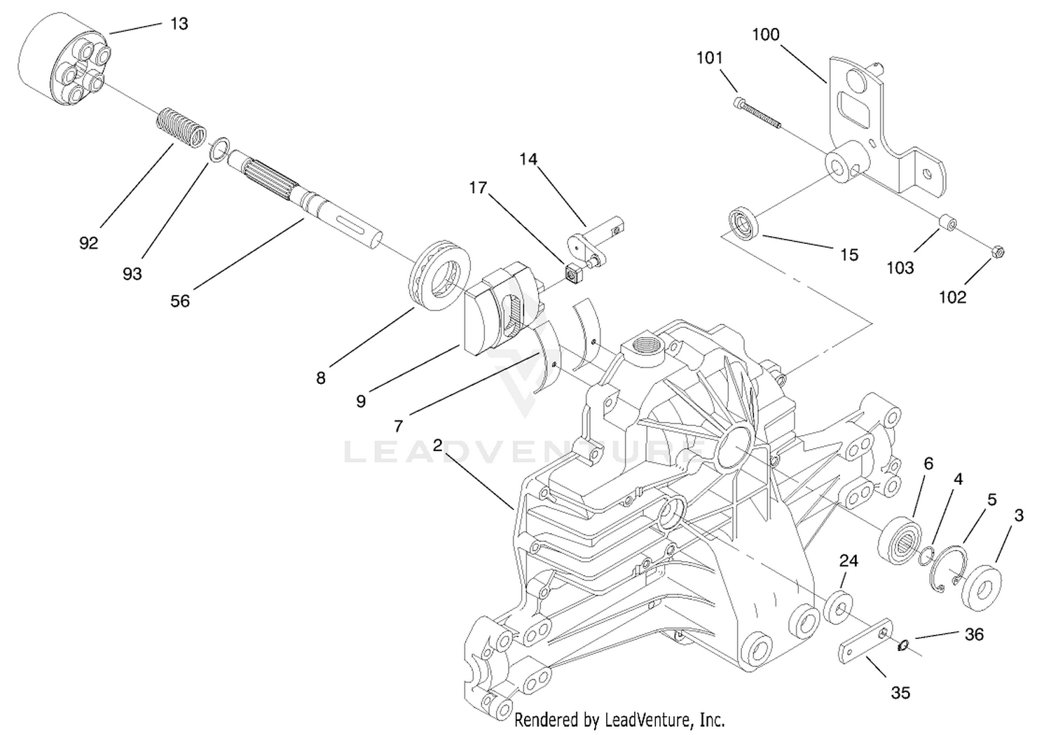 Hydro Transaxle Assembly