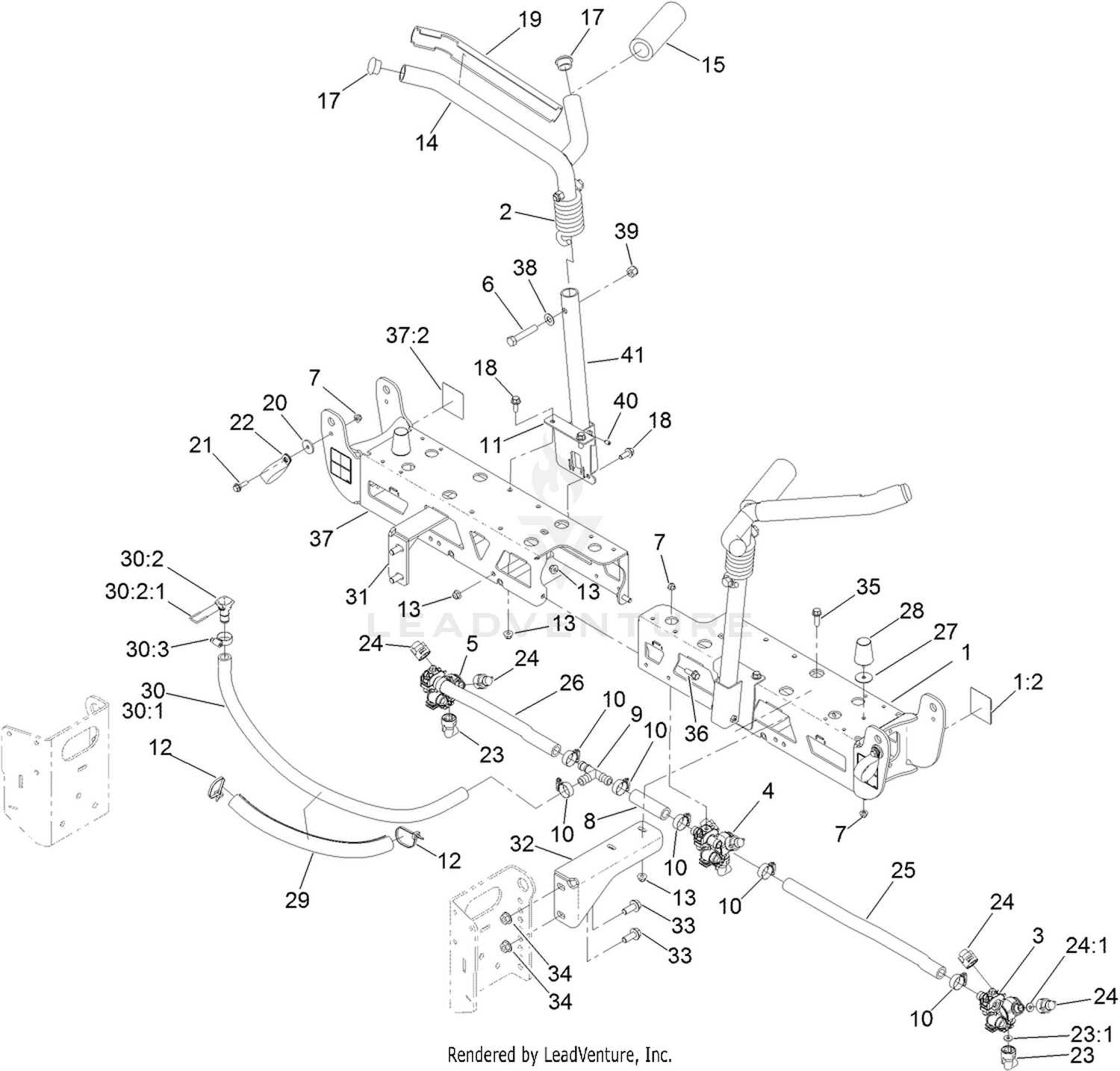 Center Boom Assembly