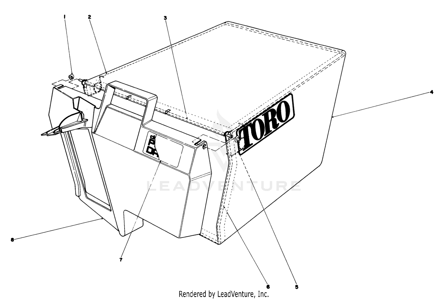 Grass Bag Assembly No. 11-0189