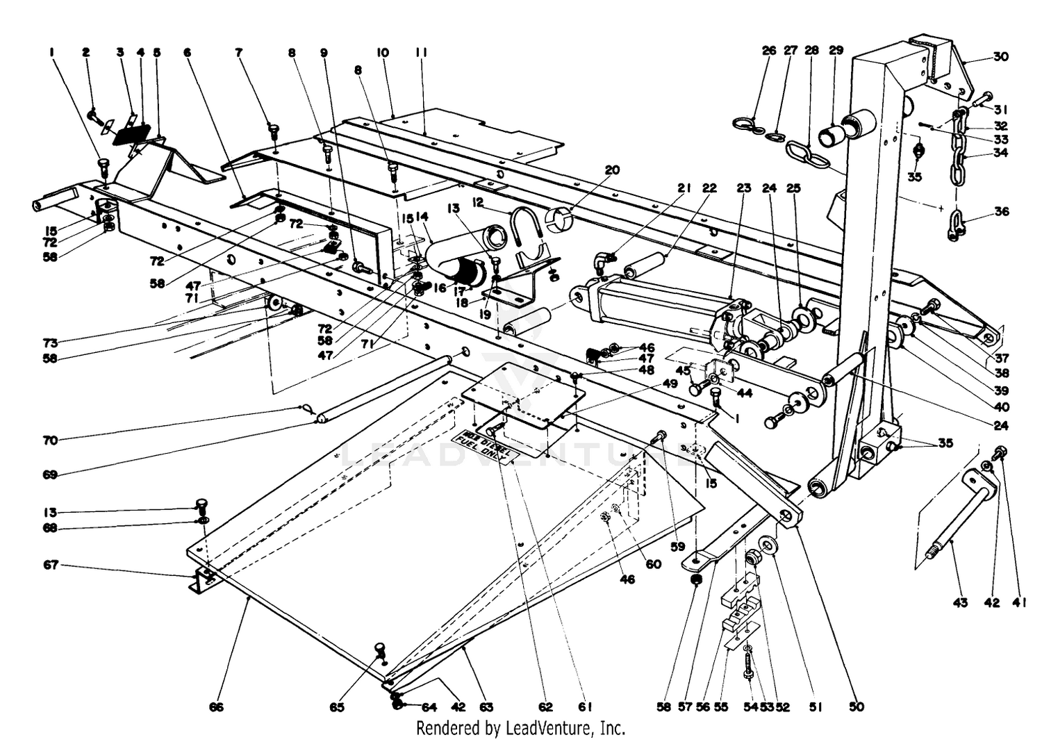 Main Frame Assembly-Front