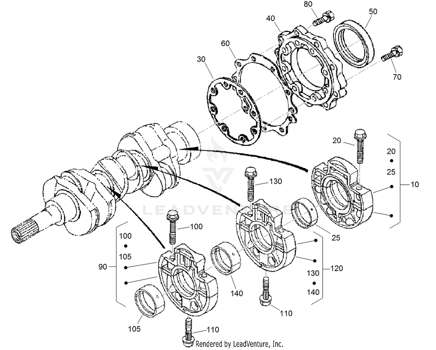 Main Bearing Case Assembly