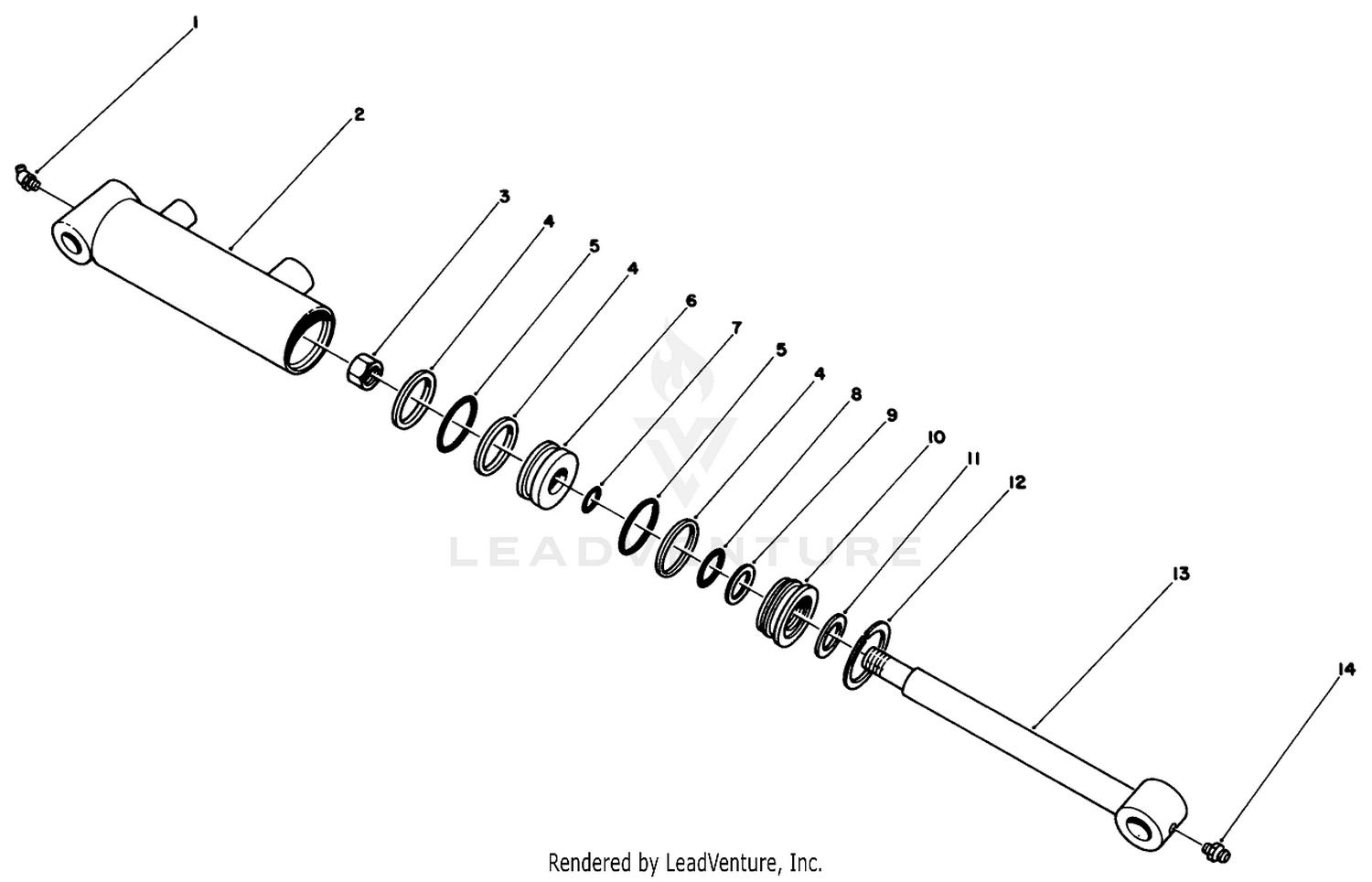 Hydraulic Cylinder N0. 63-0040