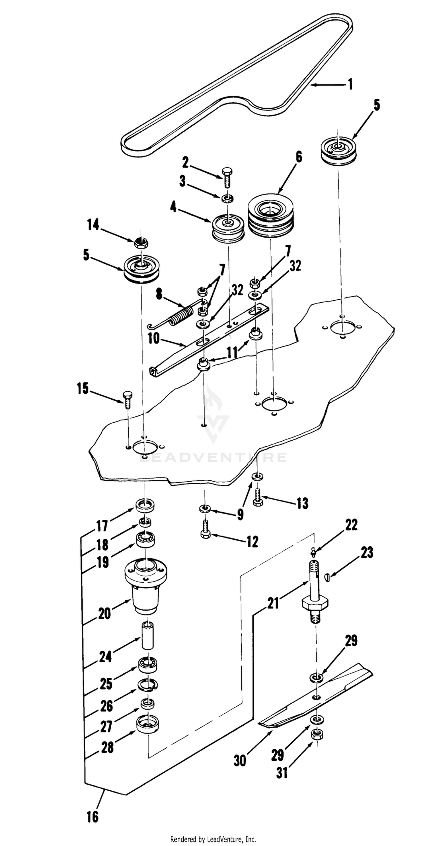 Rear And Side Discharge Mowers-36 In. (92 Cm)(vehicle Identification Numbers 95-36mr01  95-36ms01) 2
