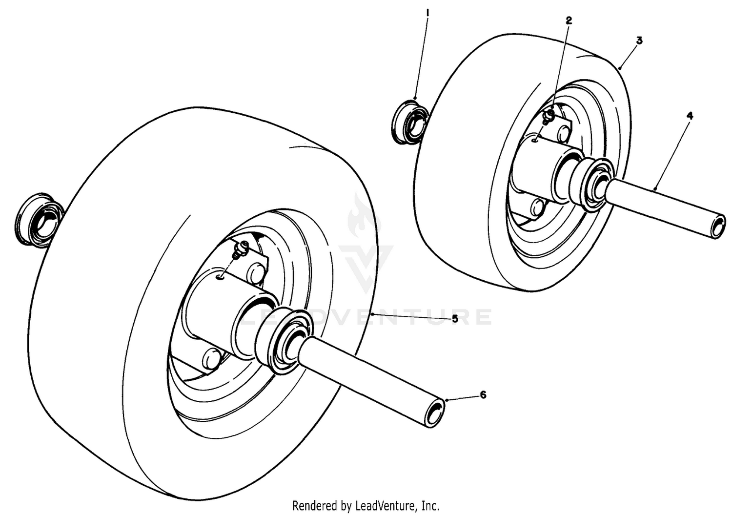 10"  13" Segmented Tire Assemblies (optional)