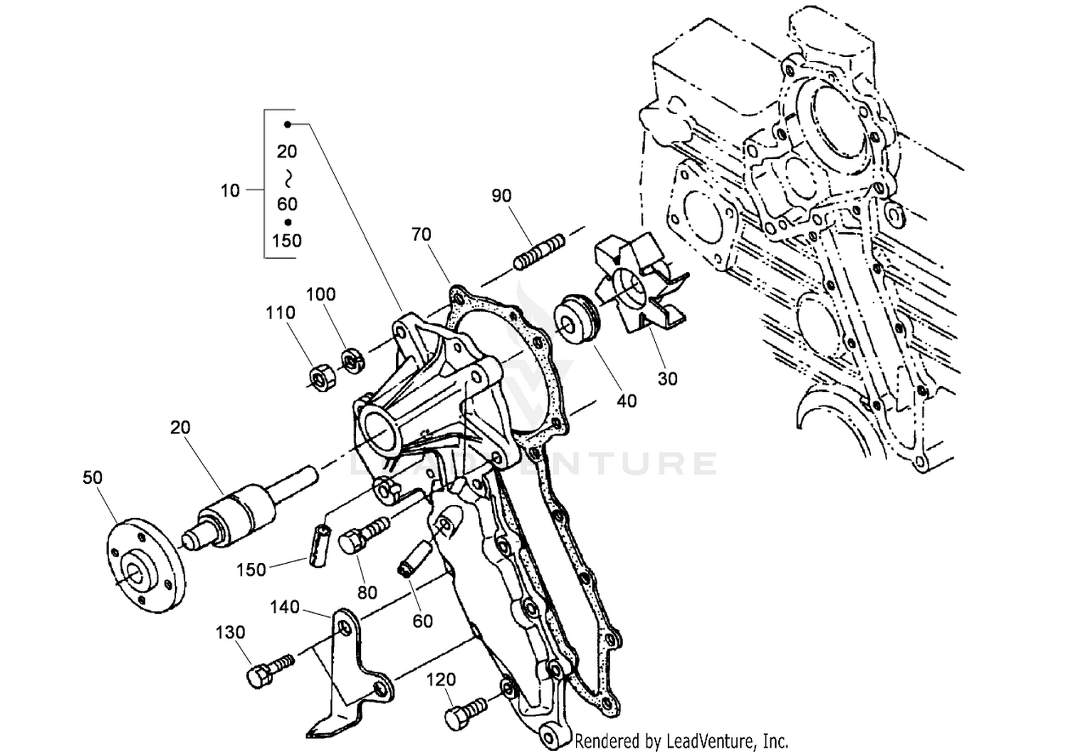 Water Pump Assembly