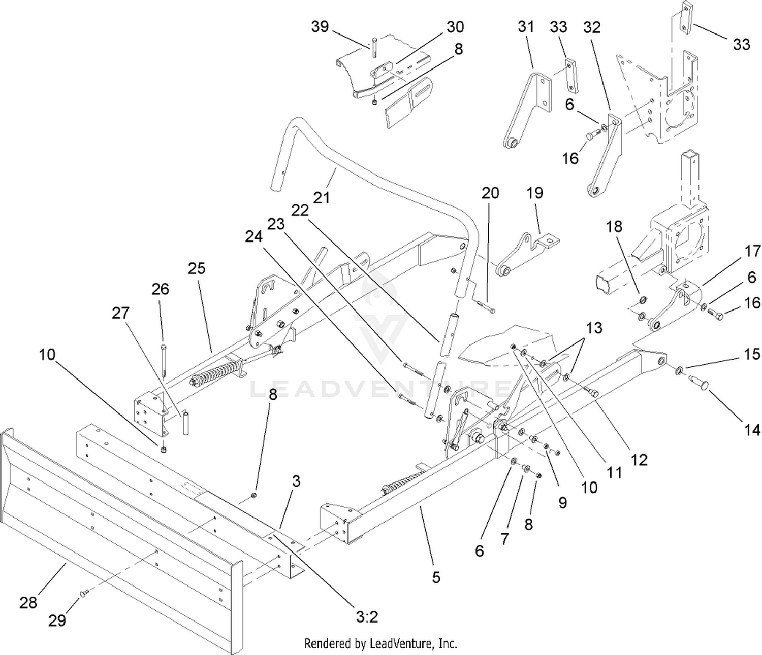 Blade and Handle Assembly