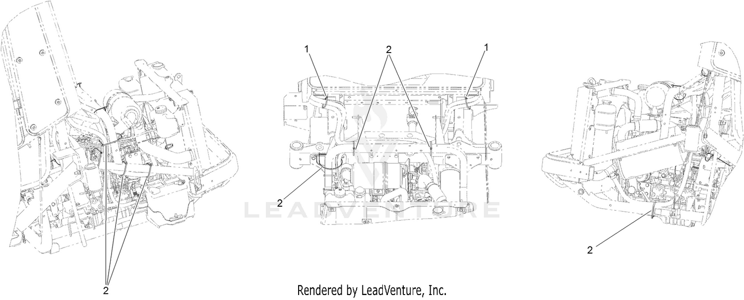 Cab Cable Tie Assembly