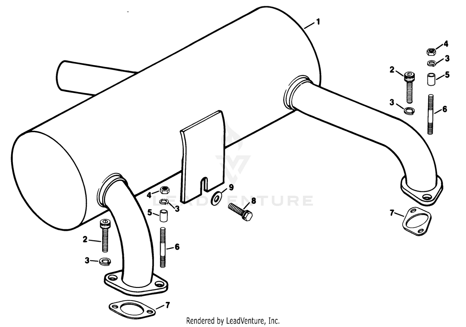 Exhaust-Kohler Engine Model No. Kt17qs Type No. 24324 (continued)