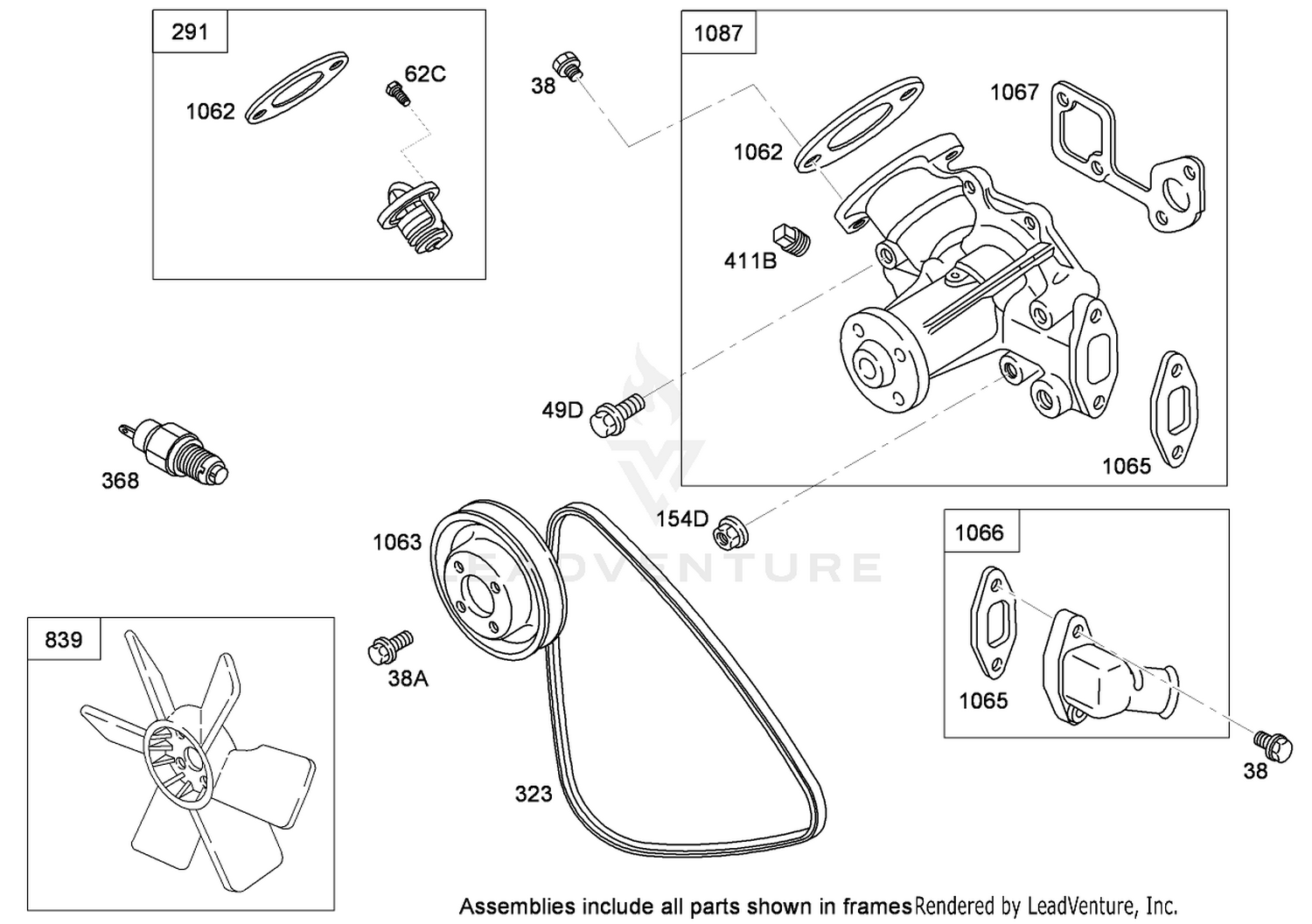 Water Pump Assembly