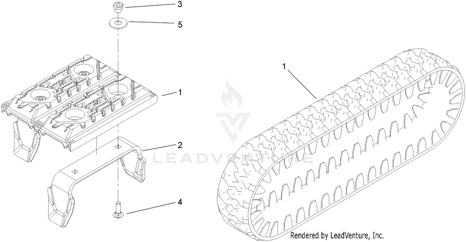 Drive Track Assembly No. 108-5164