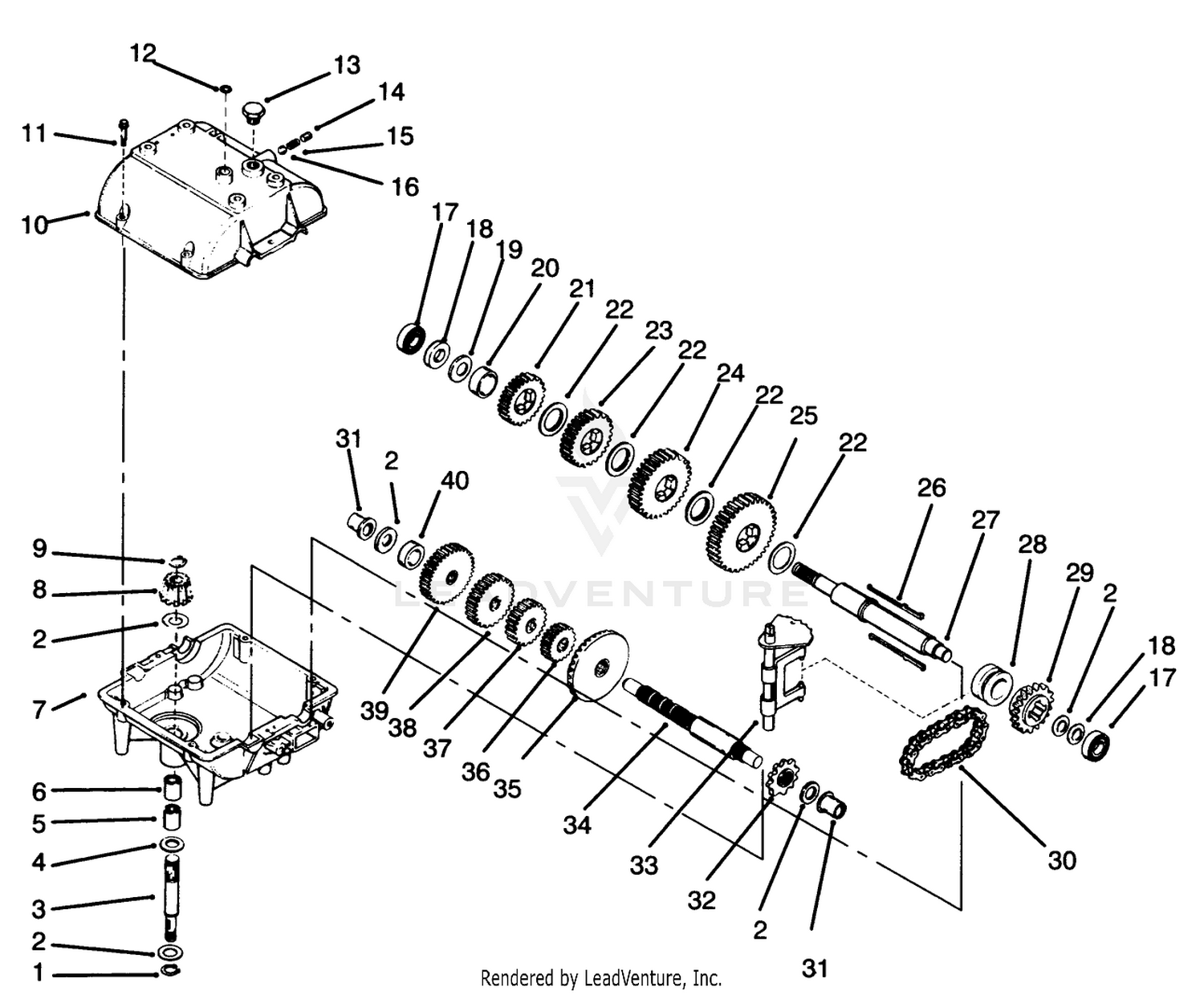 Peerless Transmission Model No. 700-039