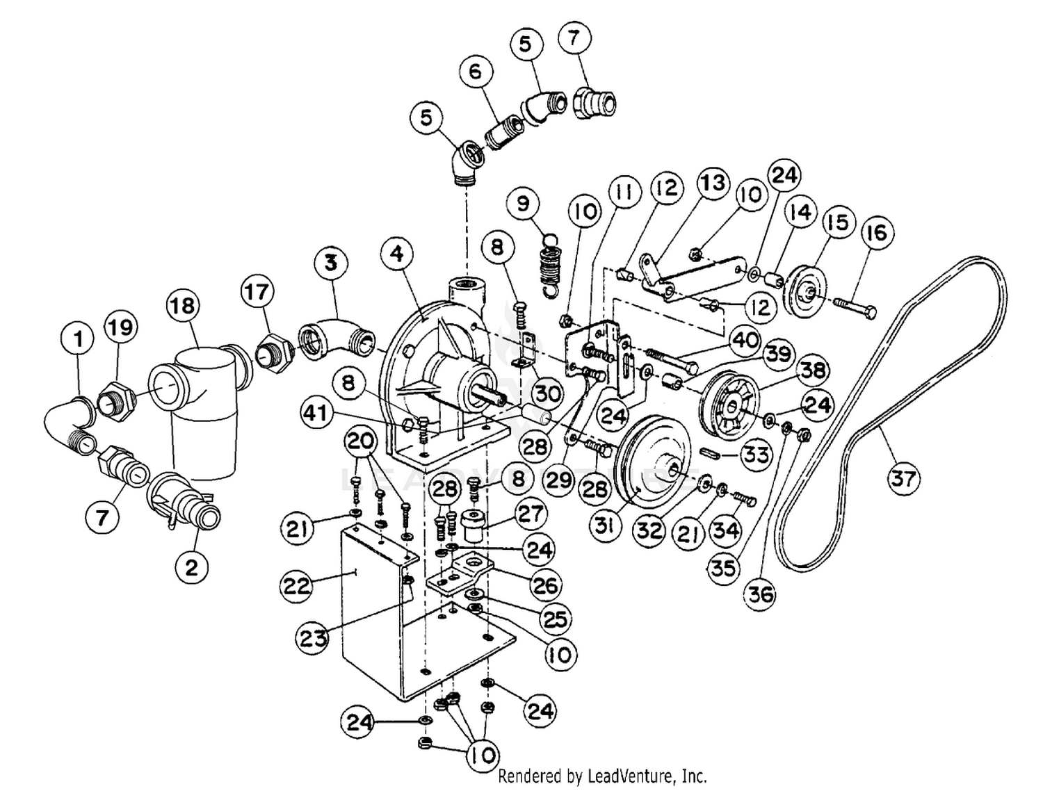 SPRAYER PUMP ASM (3000)
