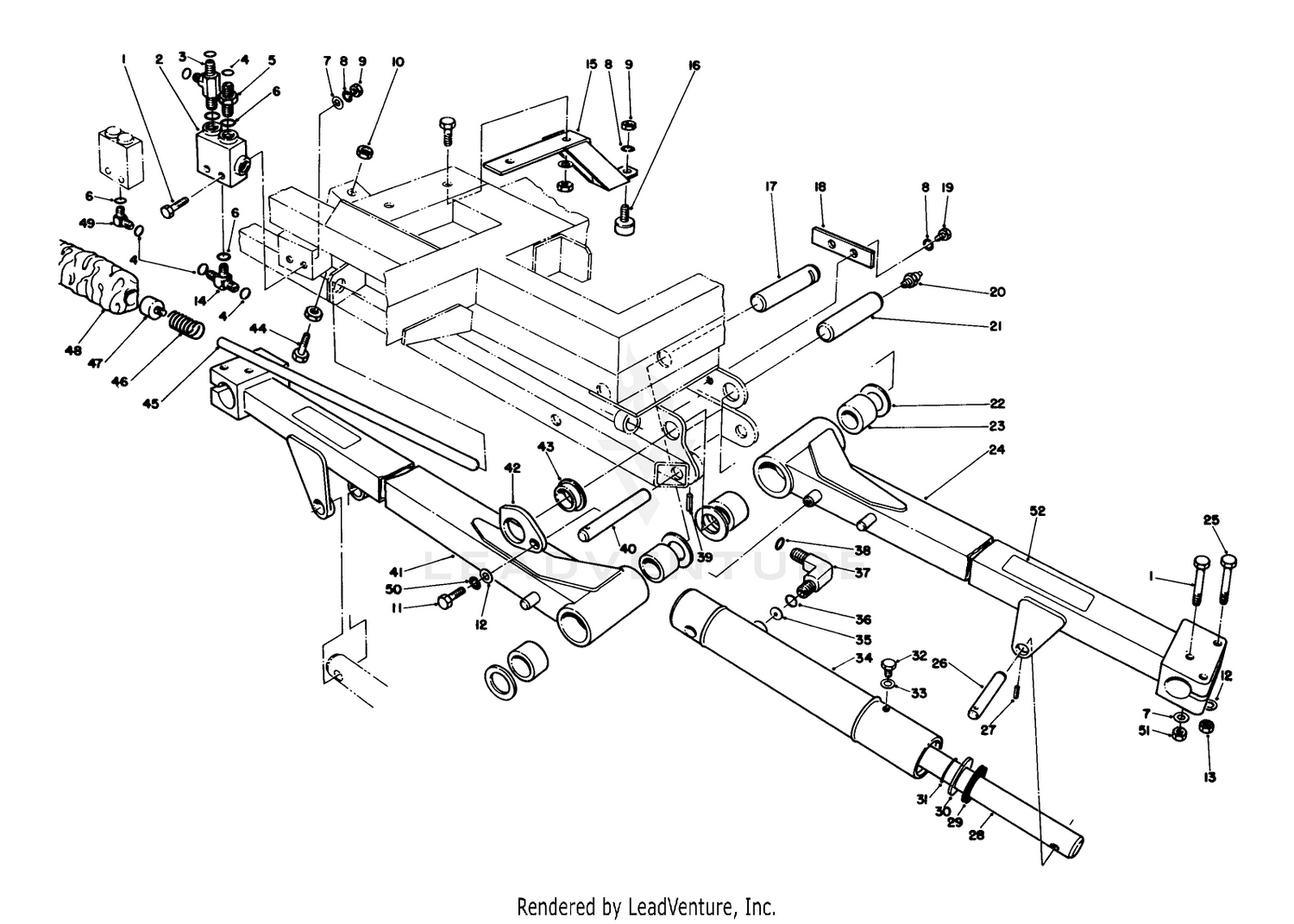 No. 1, 4  5 Lift Arms Assembly
