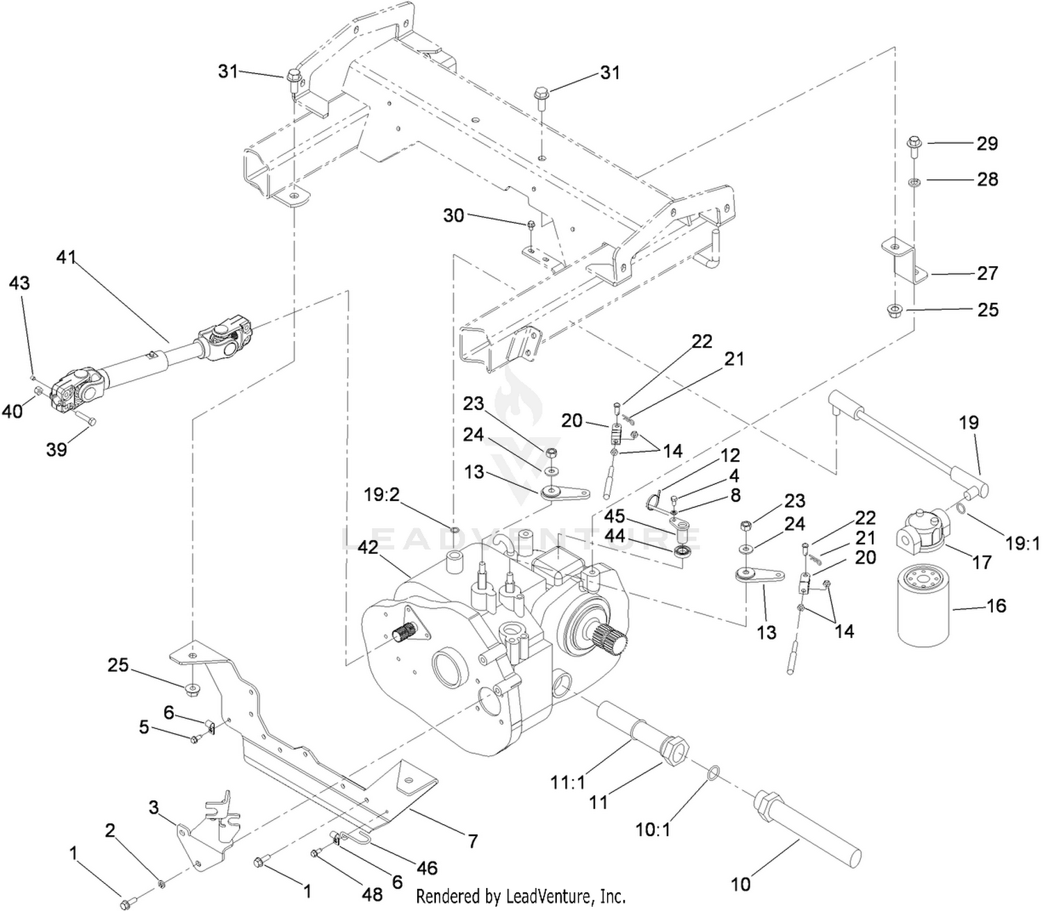 Transaxle Installation Assembly