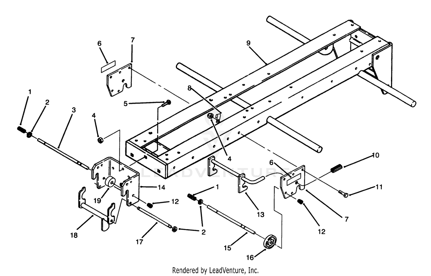 Front  Side Hitch Assembly