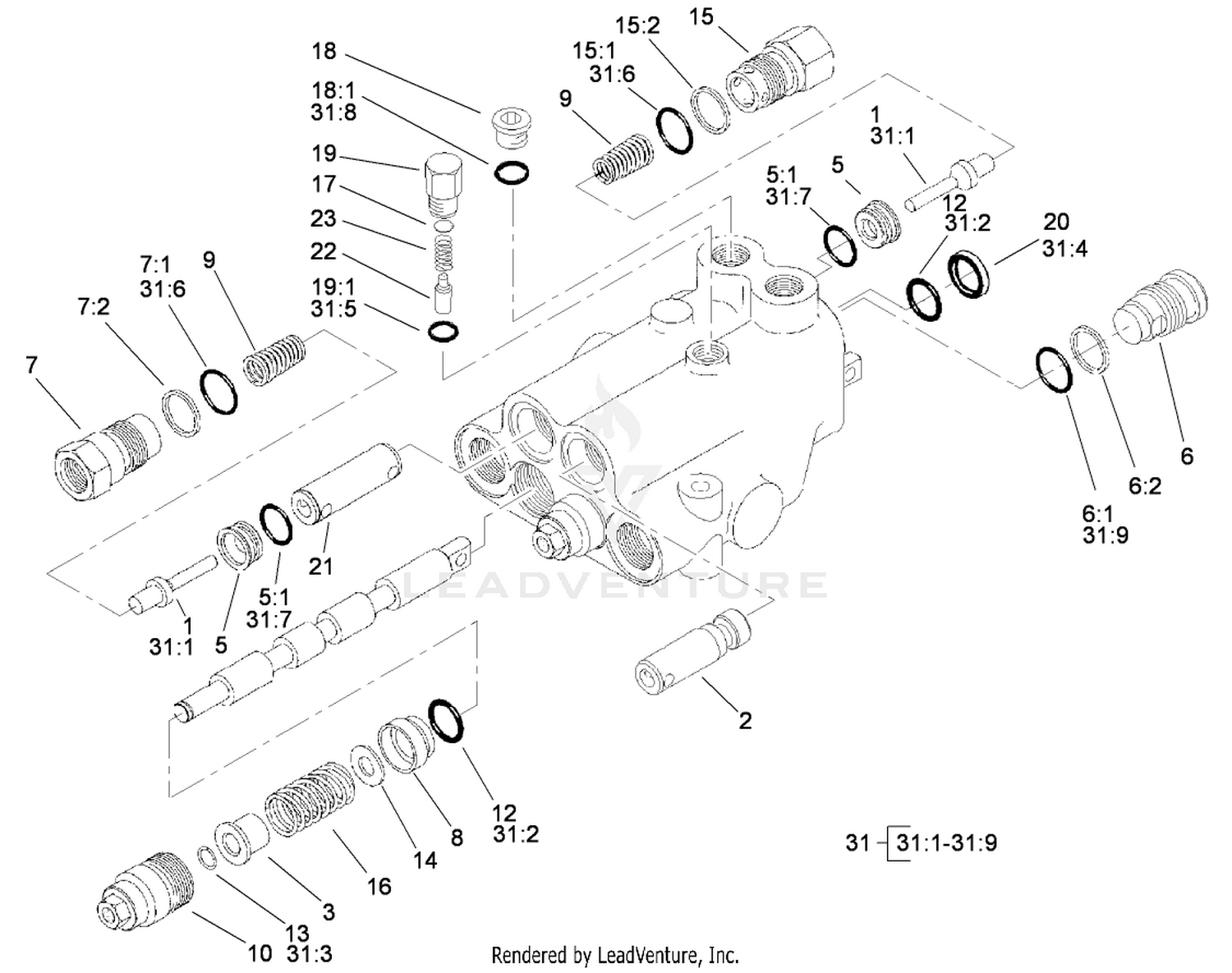 Valve Assembly No. 95-8581