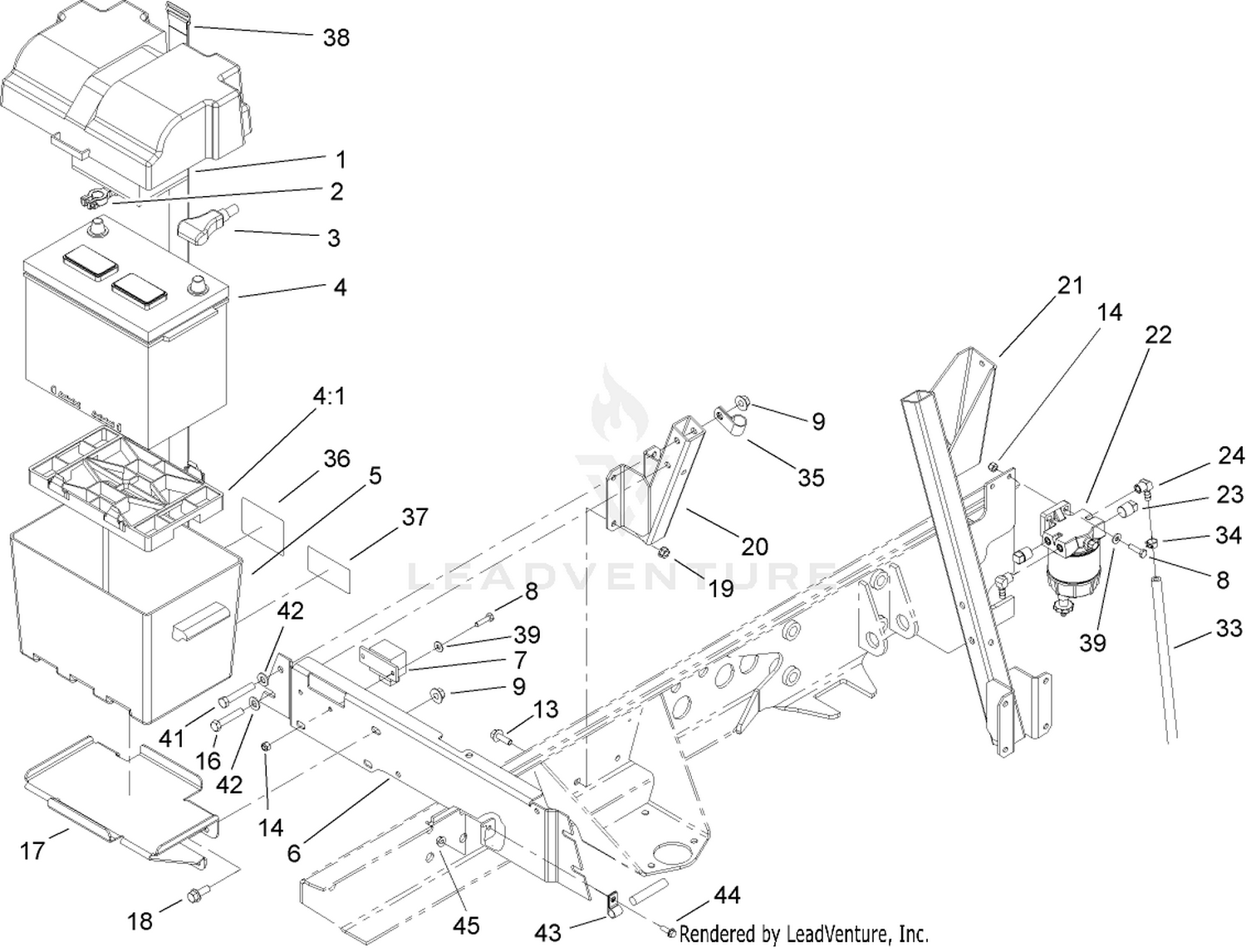 Battery Installation Assembly