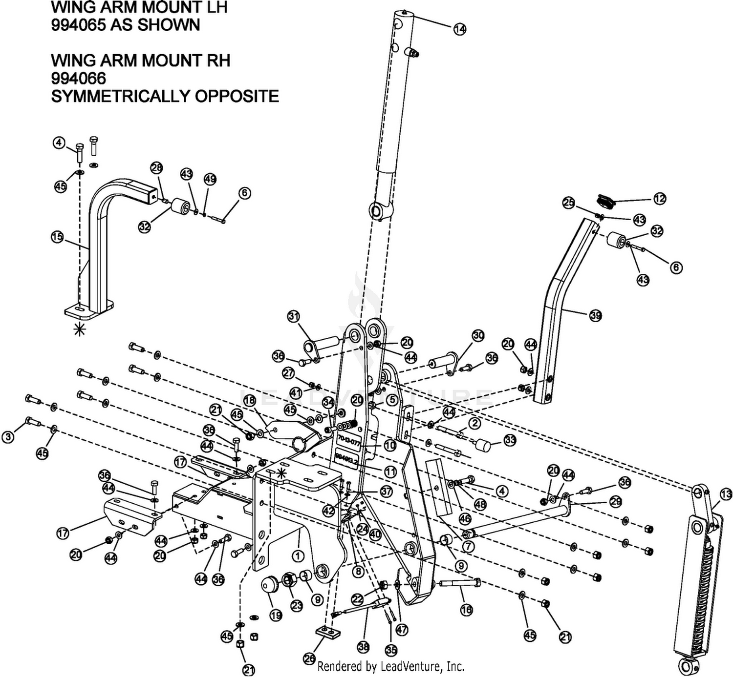 Wing Arm Mounts
