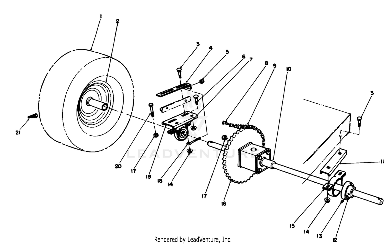 Rear Axle Assembly