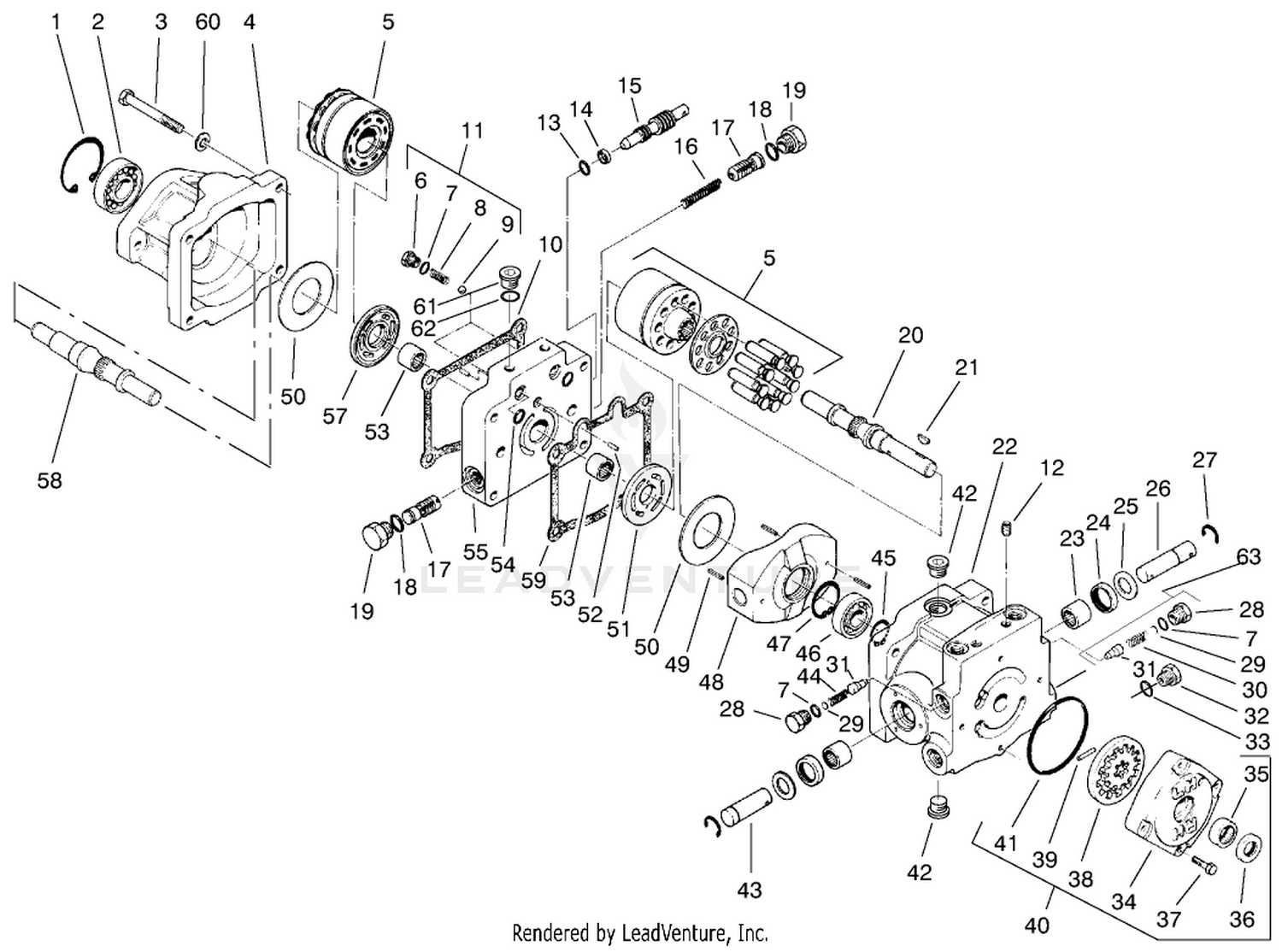 Transmission Assembly No. 92-8947