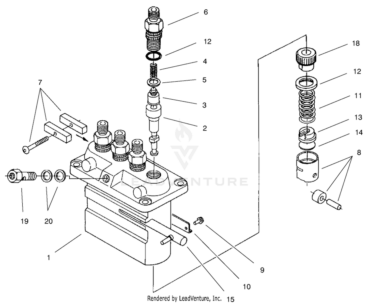 Injection Pump (component Parts)