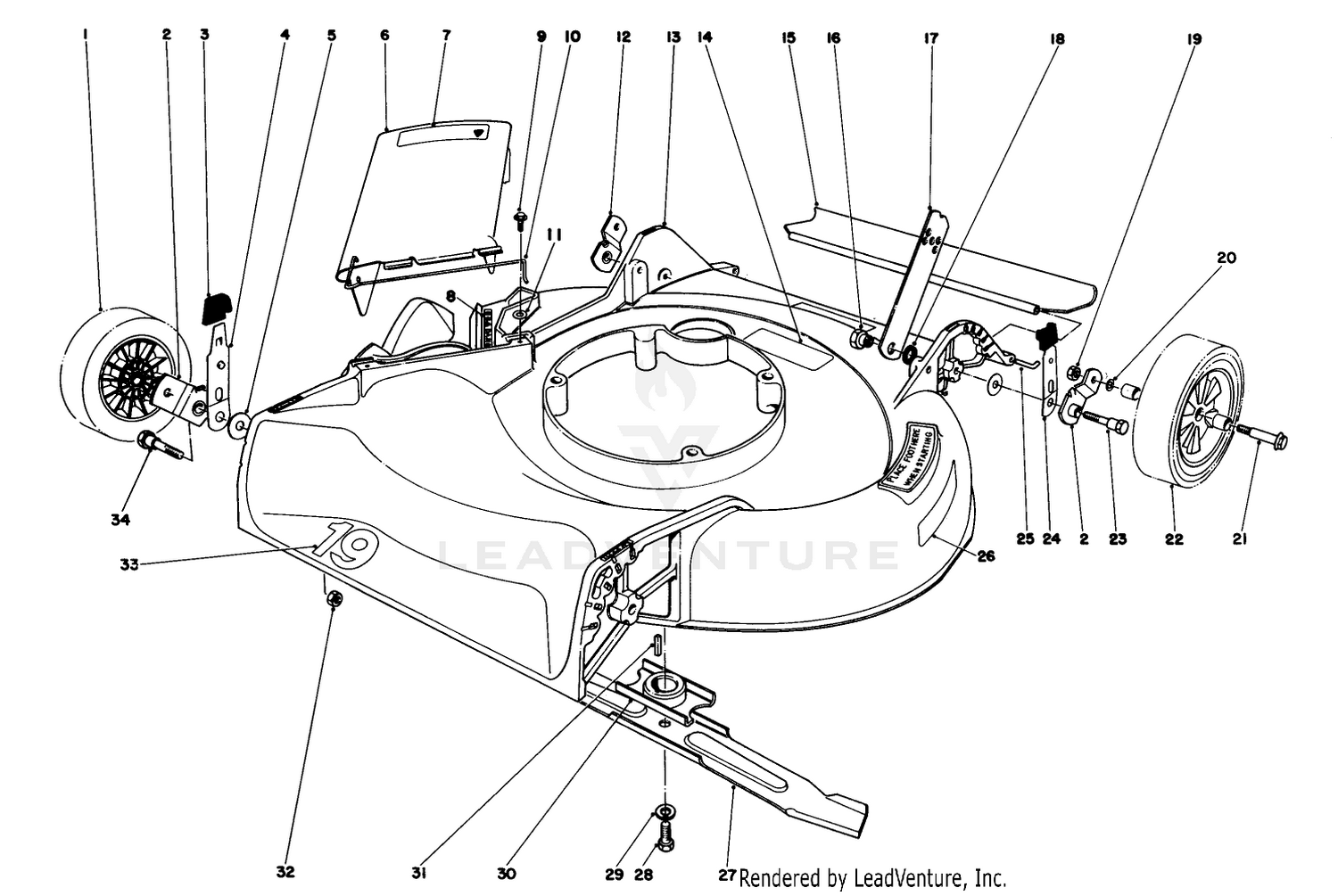 Housing Assembly Model 16077 And 16165