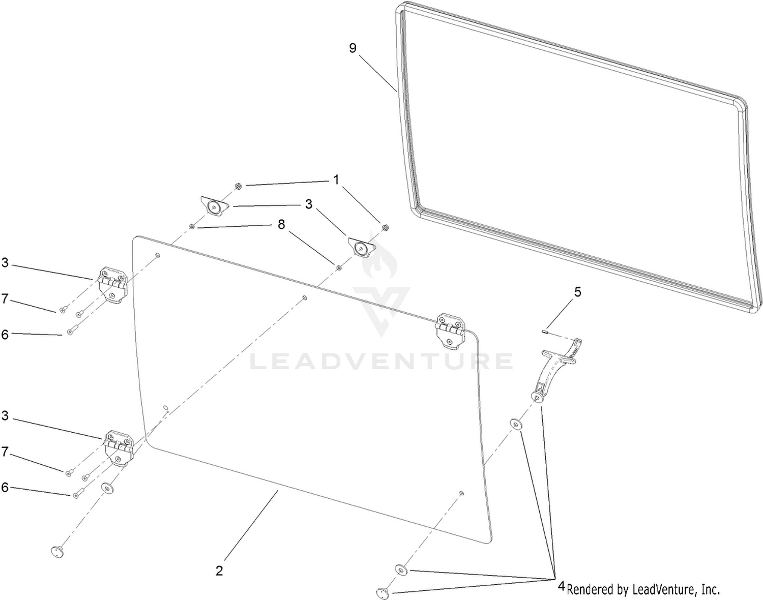 Rear Window Assembly