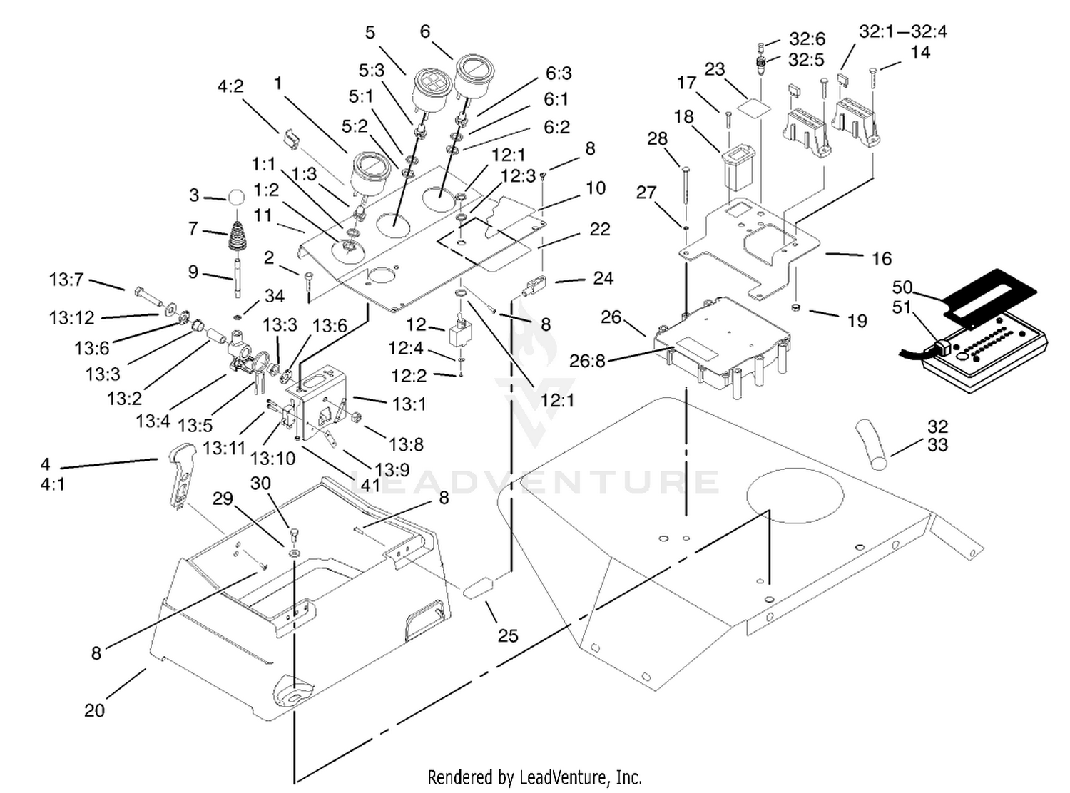 Control Console Assembly
