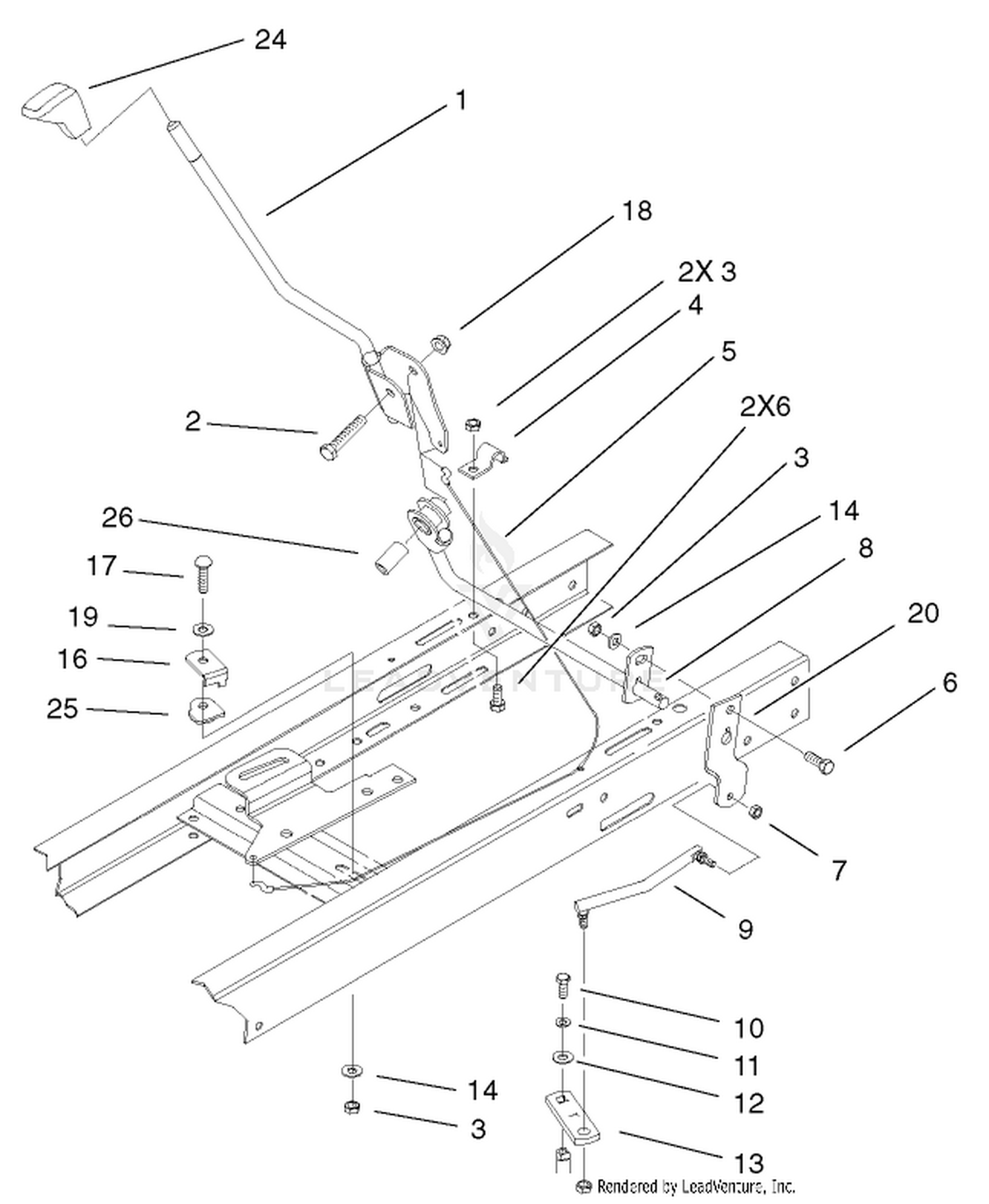 Shifting Components Assembly