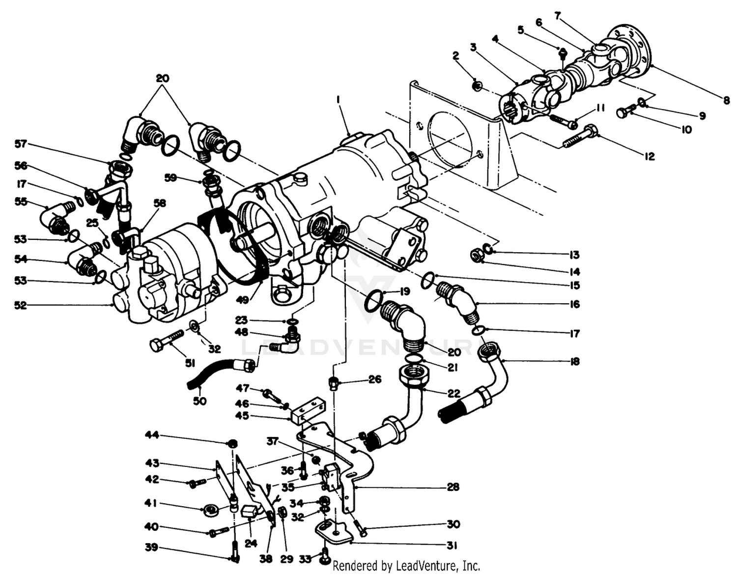 Variable Displacement Pump Installation