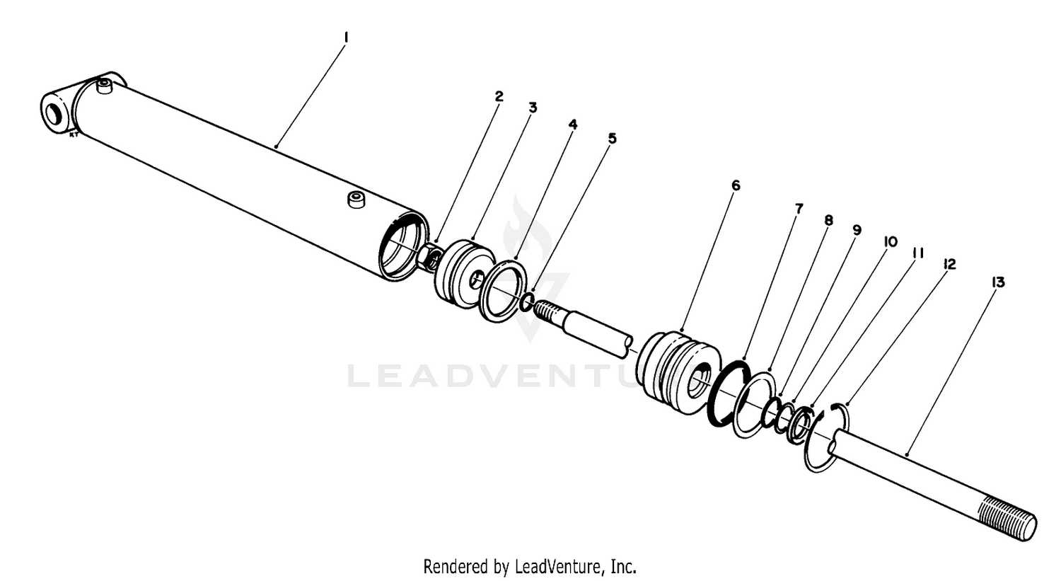 Hydraulic Lift Cylinder No. 540150