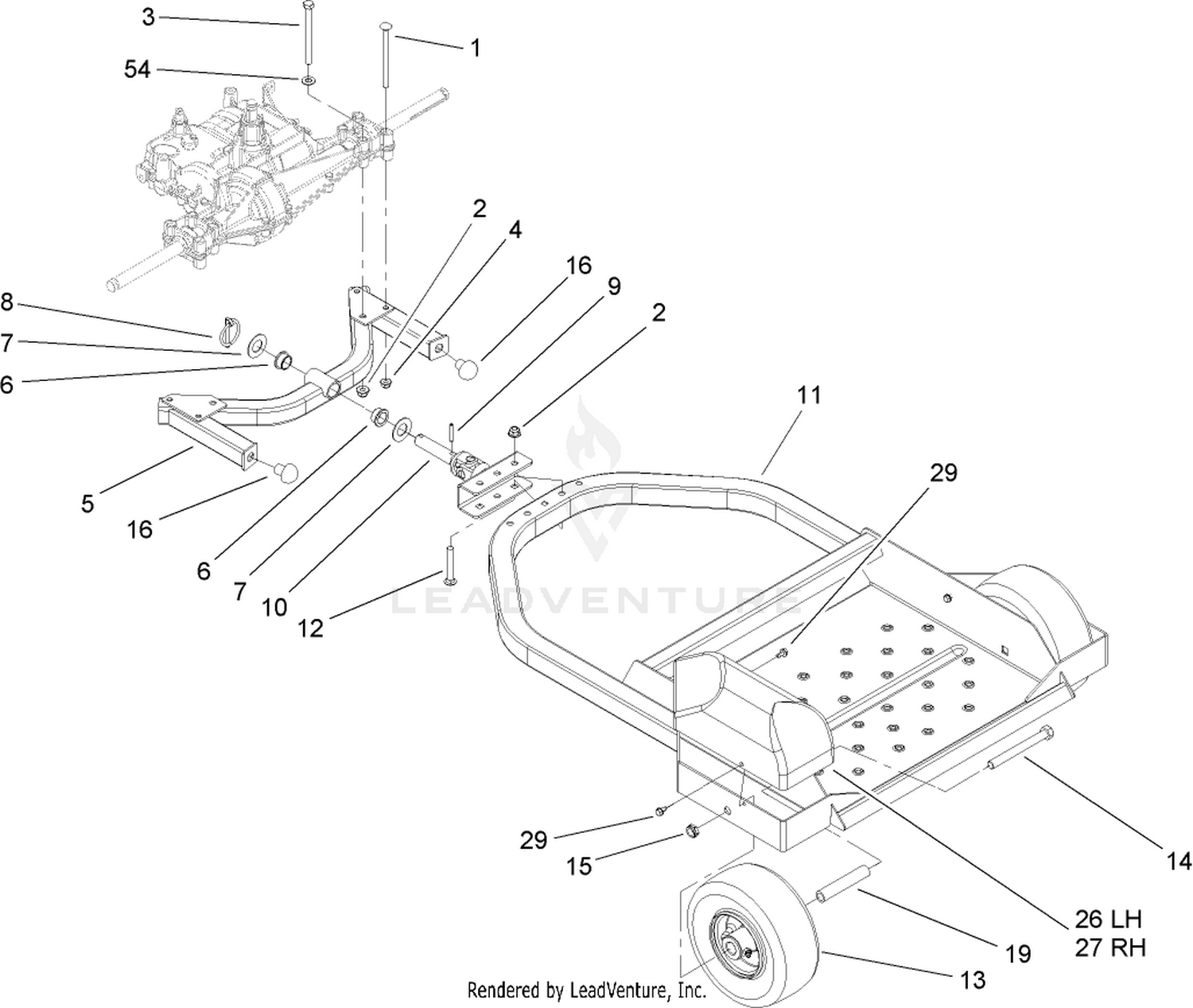 Sulky Line Painter Assembly