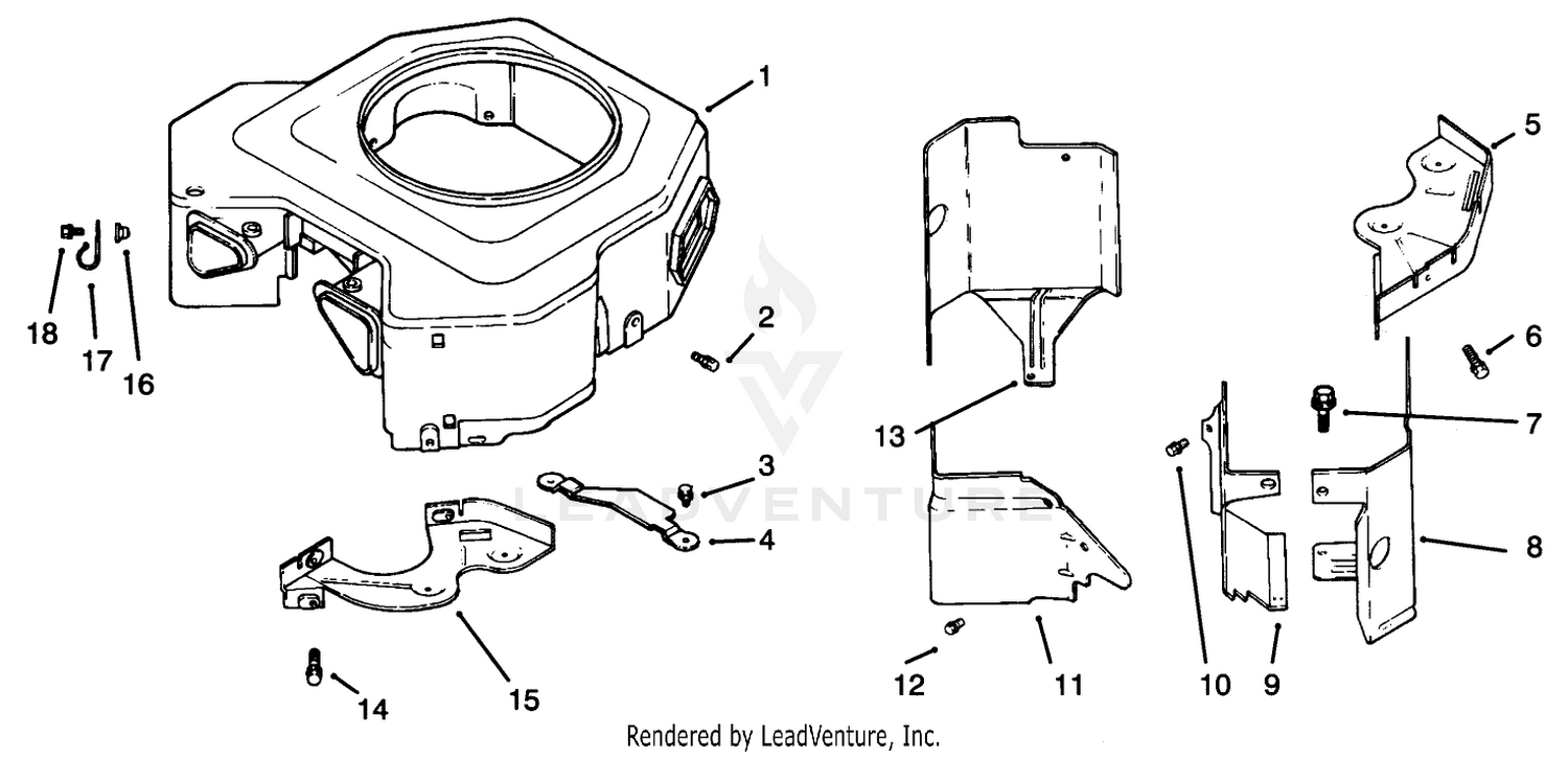 Blower Housing  Baffles 2