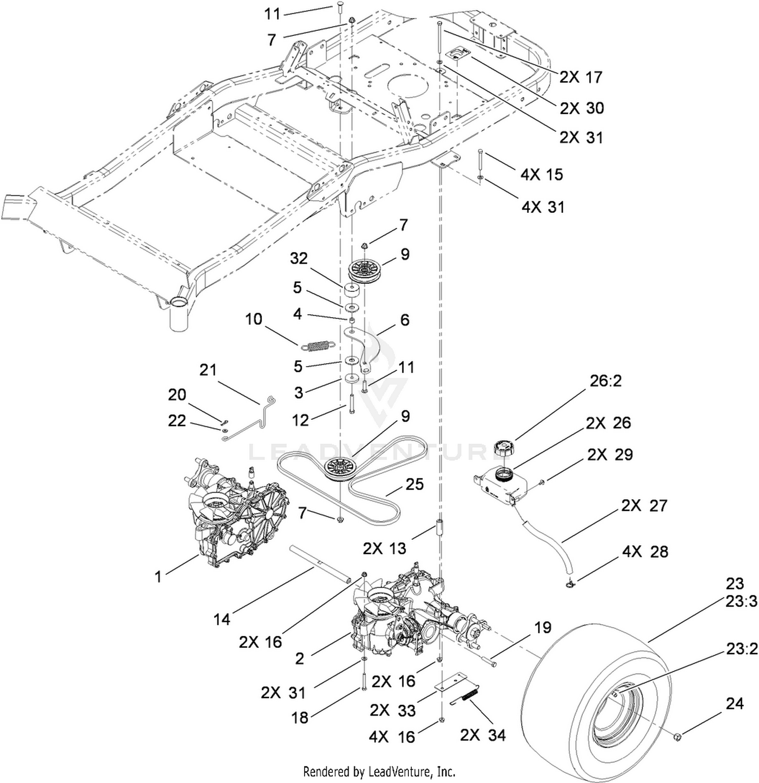 Traction Drive Assembly