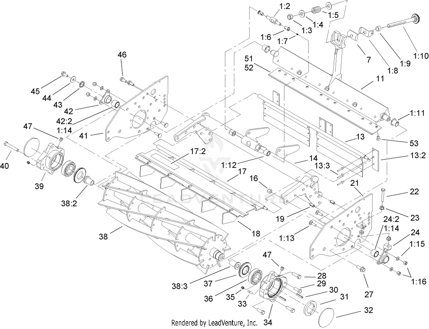 Reel and Frame Assembly