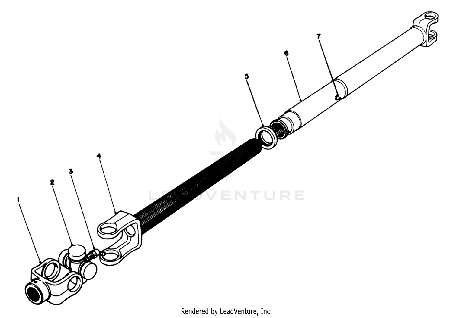 Drive Shaft Assembly-21-3090